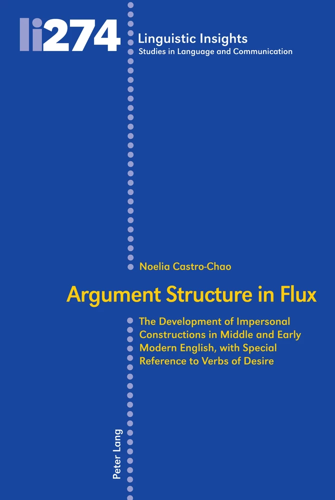 Title: Argument Structure in Flux