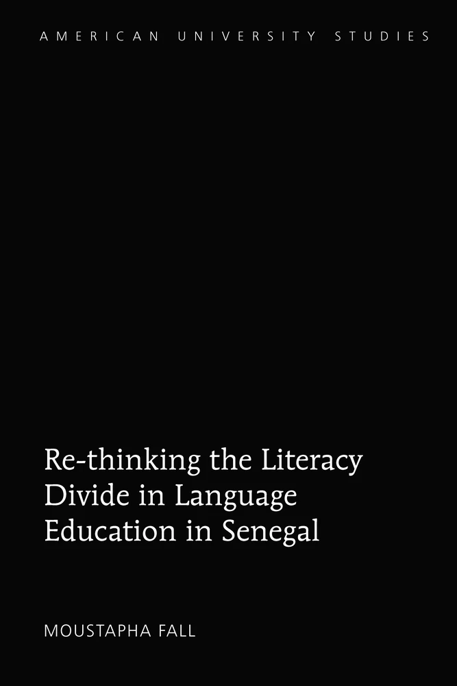Title: Re-thinking the Literacy Divide in Language Education in Senegal