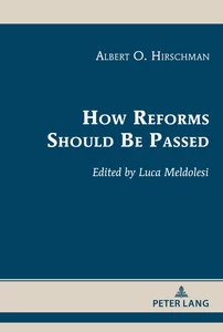 Title: How Reforms Should Be Passed