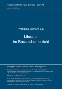 Title: Literatur im Russischunterricht