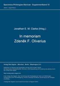 Title: In memoriam Zdeněk F. Oliverius