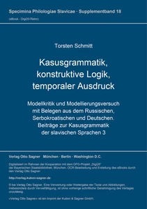 Title: Kasusgrammatik, konstruktive Logik, temporaler Ausdruck