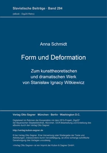 Title: Form und Deformation