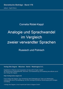 Title: Analogie und Sprachwandel im Vergleich zweier verwandter Sprachen