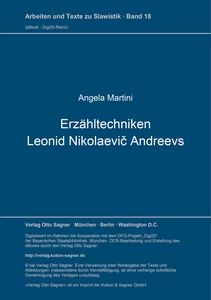 Title: Erzähltechniken Leonid Nikolaevič Andreevs