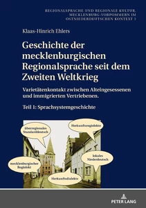 Title: Geschichte der mecklenburgischen Regionalsprache seit dem Zweiten Weltkrieg
