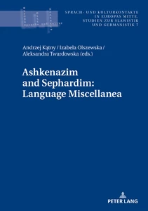 Title: Ashkenazim and Sephardim: Language Miscellanea