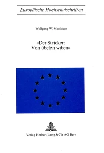 Title: «Der Stricker: Von übelen wiben»