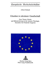Title: Glauben in säkularer Gesellschaft