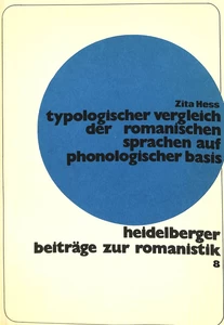 Title: Typologischer Vergleich der romanischen Sprachen auf phonologischer Basis