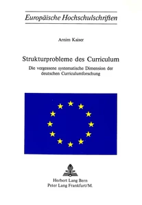 Title: Strukturprobleme des Curriculum