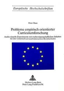 Title: Probleme empirisch orientierter Curriculumsforschung