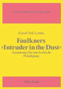 Title: Willliam Faulkners Roman «Intruder in the Dust»