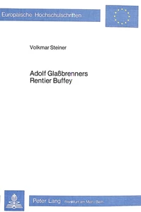 Title: Adolf Glassbrenners Rentier Buffey