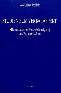 Title: Studien zum Verbalaspekt