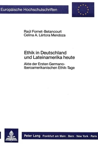 Title: Ethik in Deutschland und Lateinamerika heute
