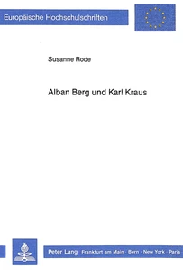 Title: Alban Berg und Karl Kraus