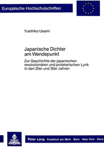 Title: Japanische Dichter am Wendepunkt