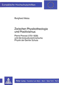 Title: Zwischen Physikotheologie und Positivismus