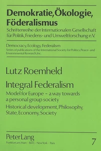 Title: Integral Federalism