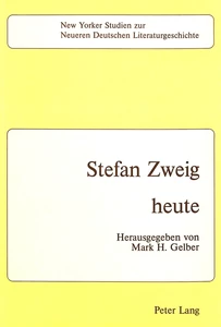 Title: Stefan Zweig - heute