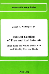 Title: Political Conflicts of True and Real Interests