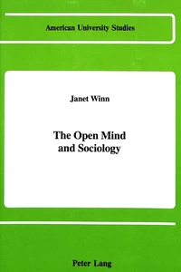 Title: The Open Mind and Sociology