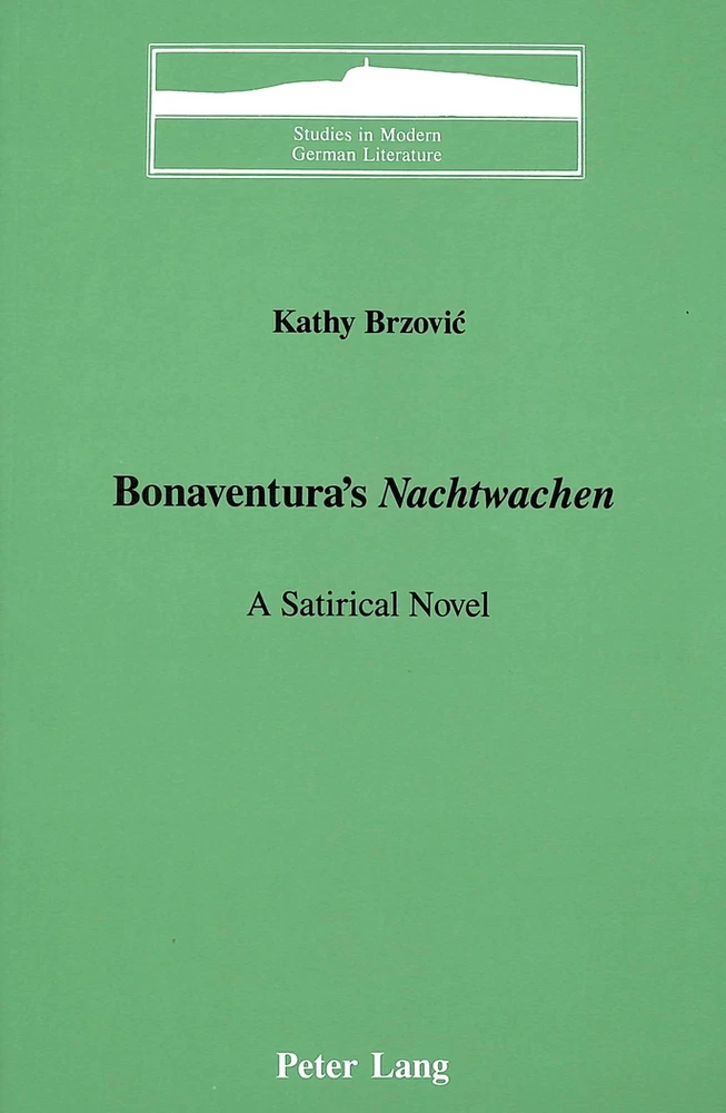 Title: Bonaventura's «Nachtwachen»