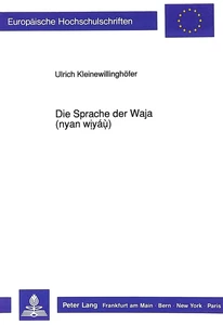 Title: Die Sprach der Waja (nyan wiyáù)