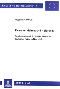 Title: Zwischen Heimat und Holocaust