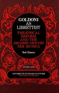 Title: Goldoni as Librettist