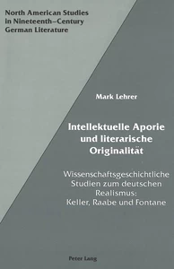 Title: Intellektuelle Aporie und literarische Originalität