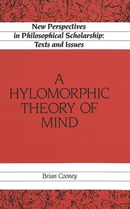 Title: A Hylomorphic Theory of Mind
