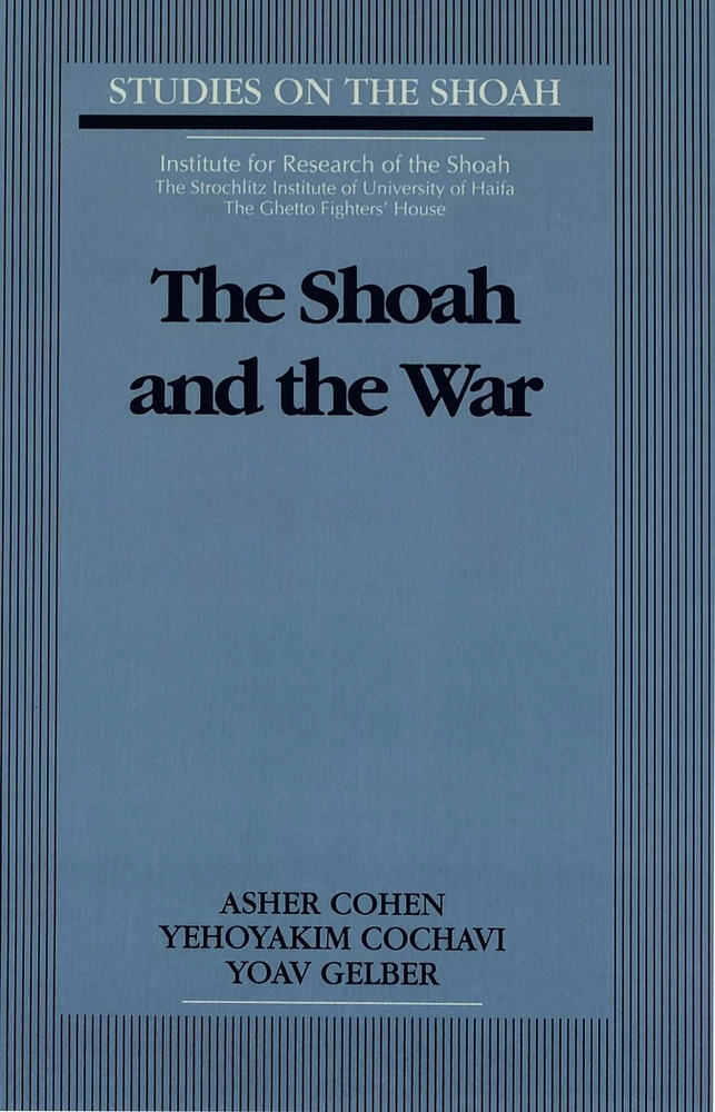 Title: The Shoah and the War