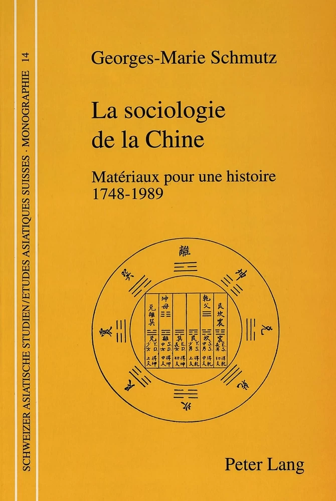 La Sociologie De La Chine Peter Lang Verlag