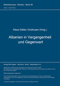 Title: Albanien in Vergangenheit und Gegenwart