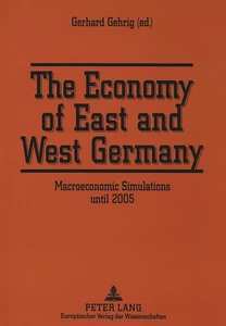 Title: The Economy of East and West Germany