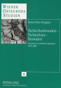 Title: Tschechoslowakei - Tschechien - Slowakei