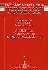 Title: Anglizismen in der Sprache der Neuen Bundesländer