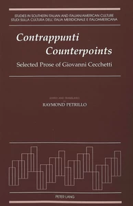 Title: Contrappunti / Counterpoints