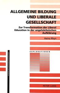 Title: Allgemeine Bildung und liberale Gesellschaft
