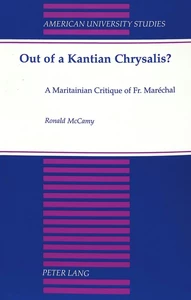 Title: Out of a Kantian Chrysalis?