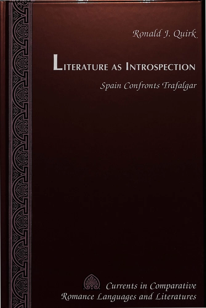 Literature As Introspection Peter Lang Verlag