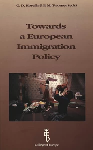 Title: Towards a European Immigration Policy