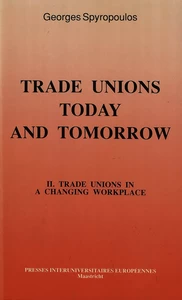 Title: Trade Unions Today and Tomorrow