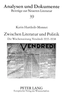 Title: Zwischen Literatur und Politik