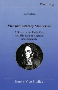 Title: Vico and Literary Mannerism