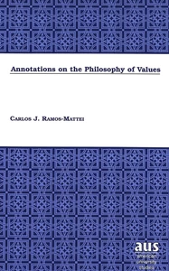 Title: Annotations on the Philosophy of Values