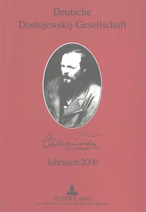 Title: Deutsche Dostojewskij-Gesellschaft- Jahrbuch 2000- Band 7
