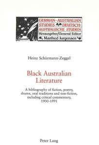 Title: Black Australian Literature